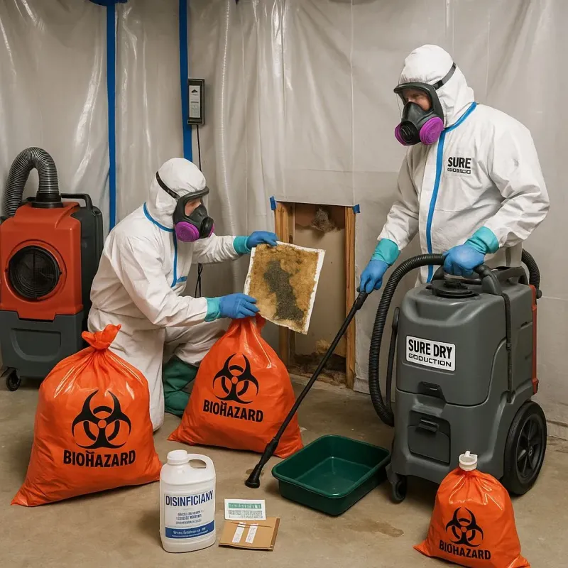 Contaminated Water Handling Protocols process in Albion, ME